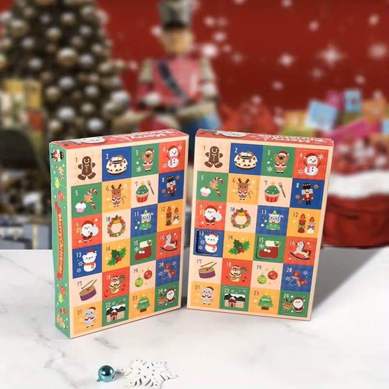 Set Cajas Calendario de Adviento 24 Días - 5 Unidades2