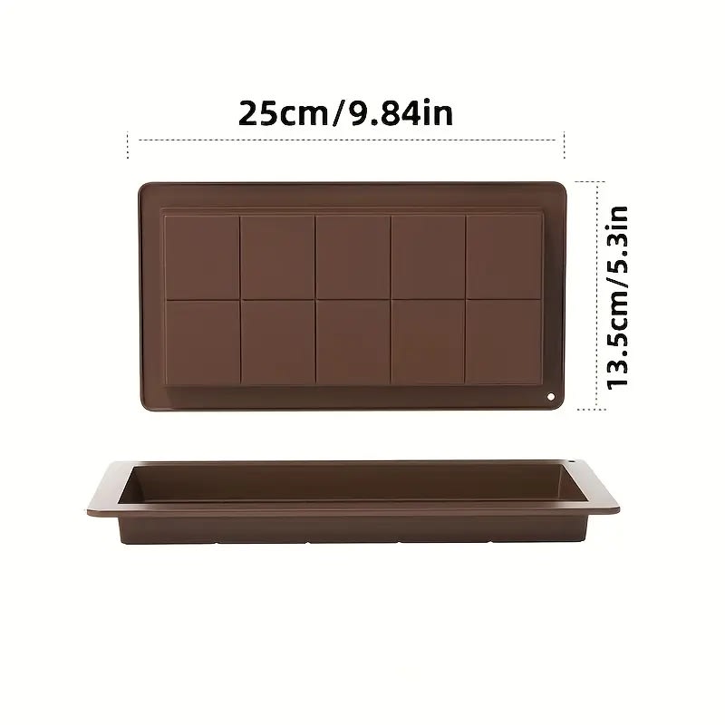 Molde Chocolate Dubai Barra Silicona7