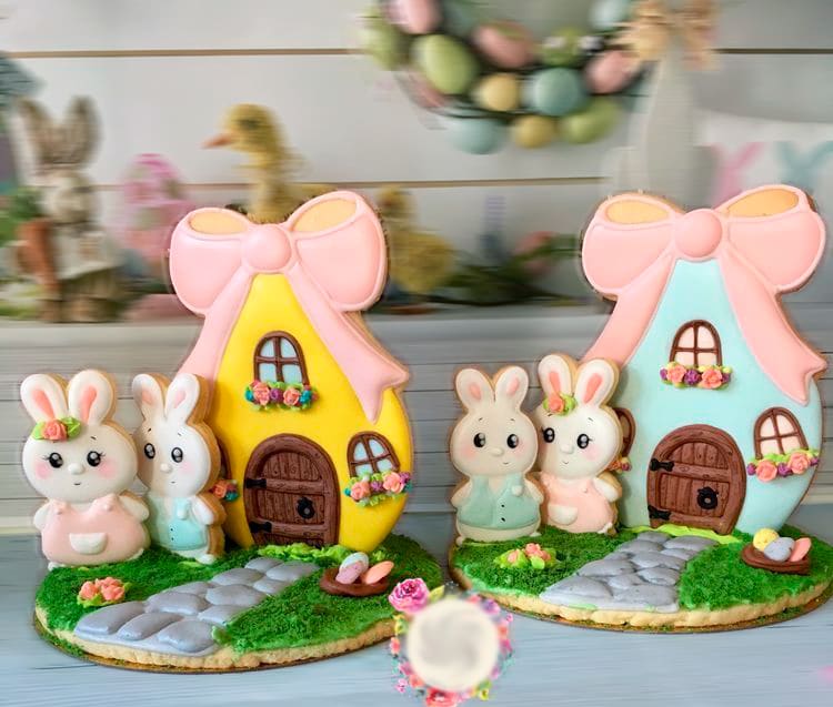 Set Cortador Casa Pascua 3 Piezas Plástico3