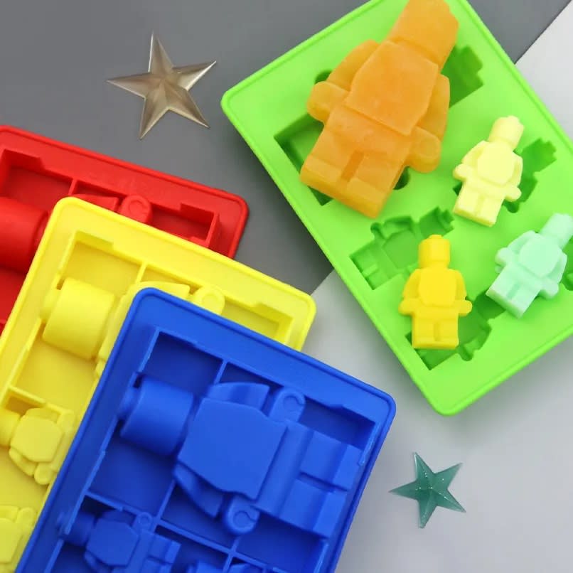 Molde 5 Figuras Lego Silicona3