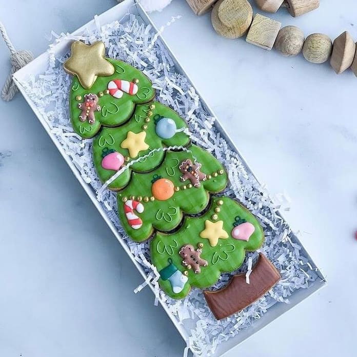 Set Cortadores Plásticos Árbol Navidad Armable 5 Piezas1