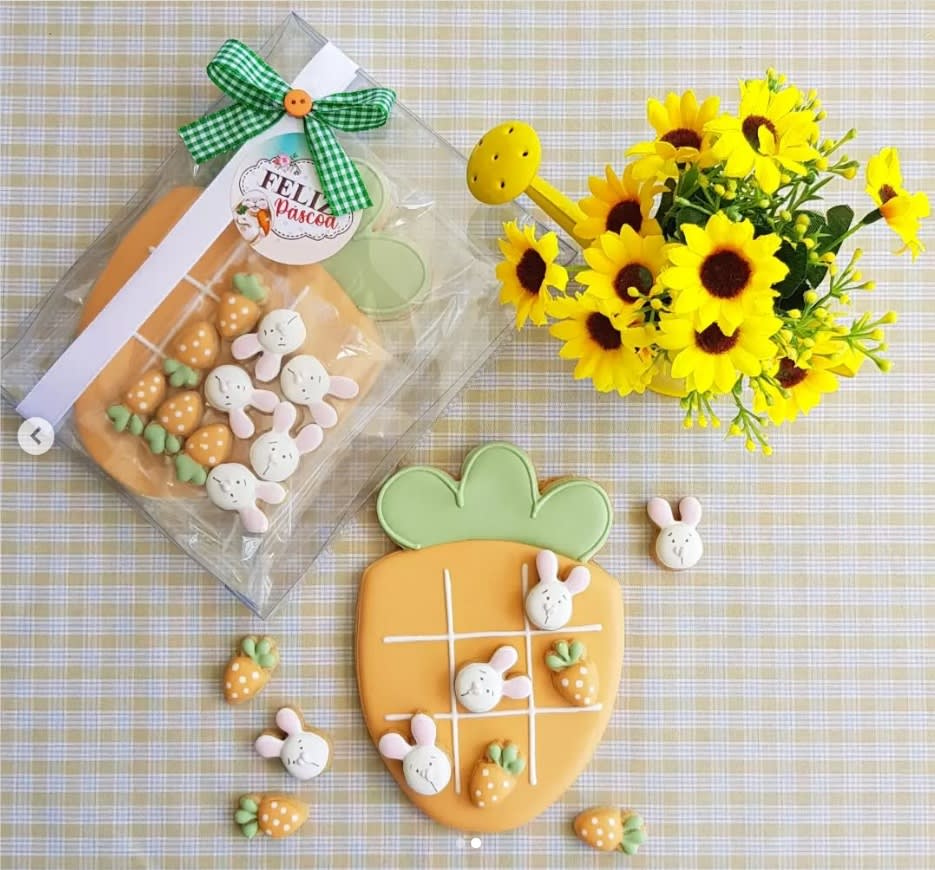 Set Cortadores Gato # Tic-Tac-Toe Zanahoria Plástico3