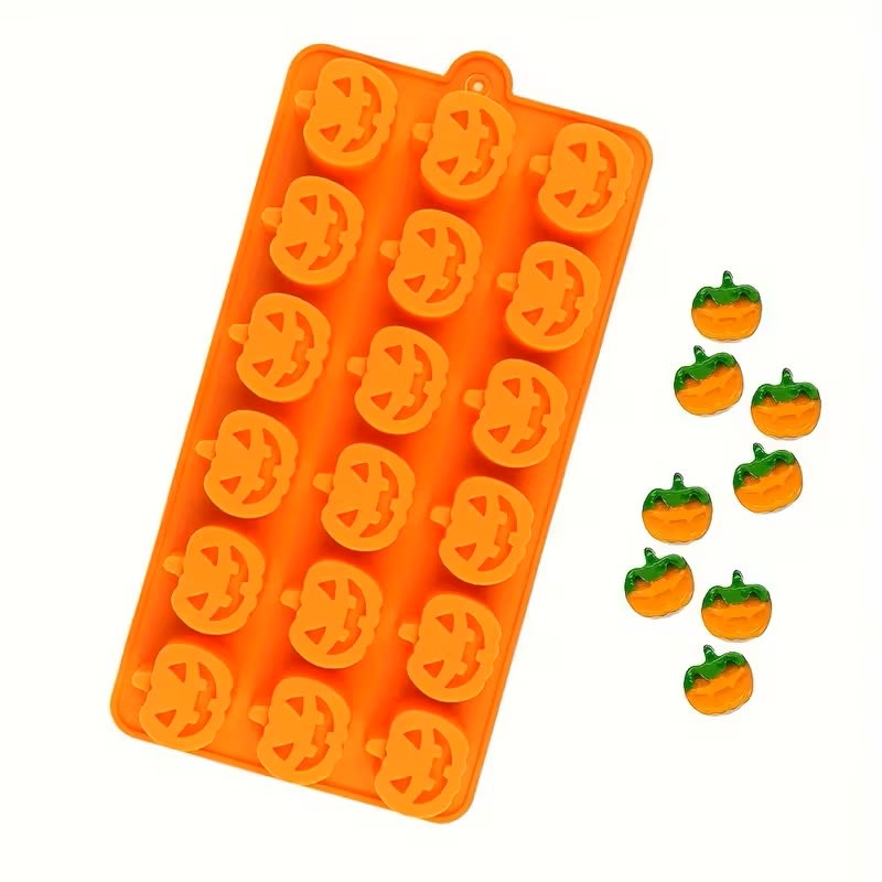 Molde Calabazas 18 Cavidades Silicona 0