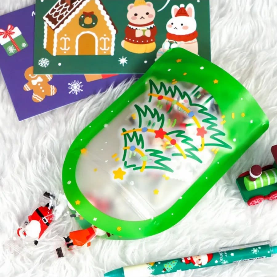 Bolsa Doypack Pino Verde con Fuelle y Cierre 16,5x12 cm. 5 Unidades3