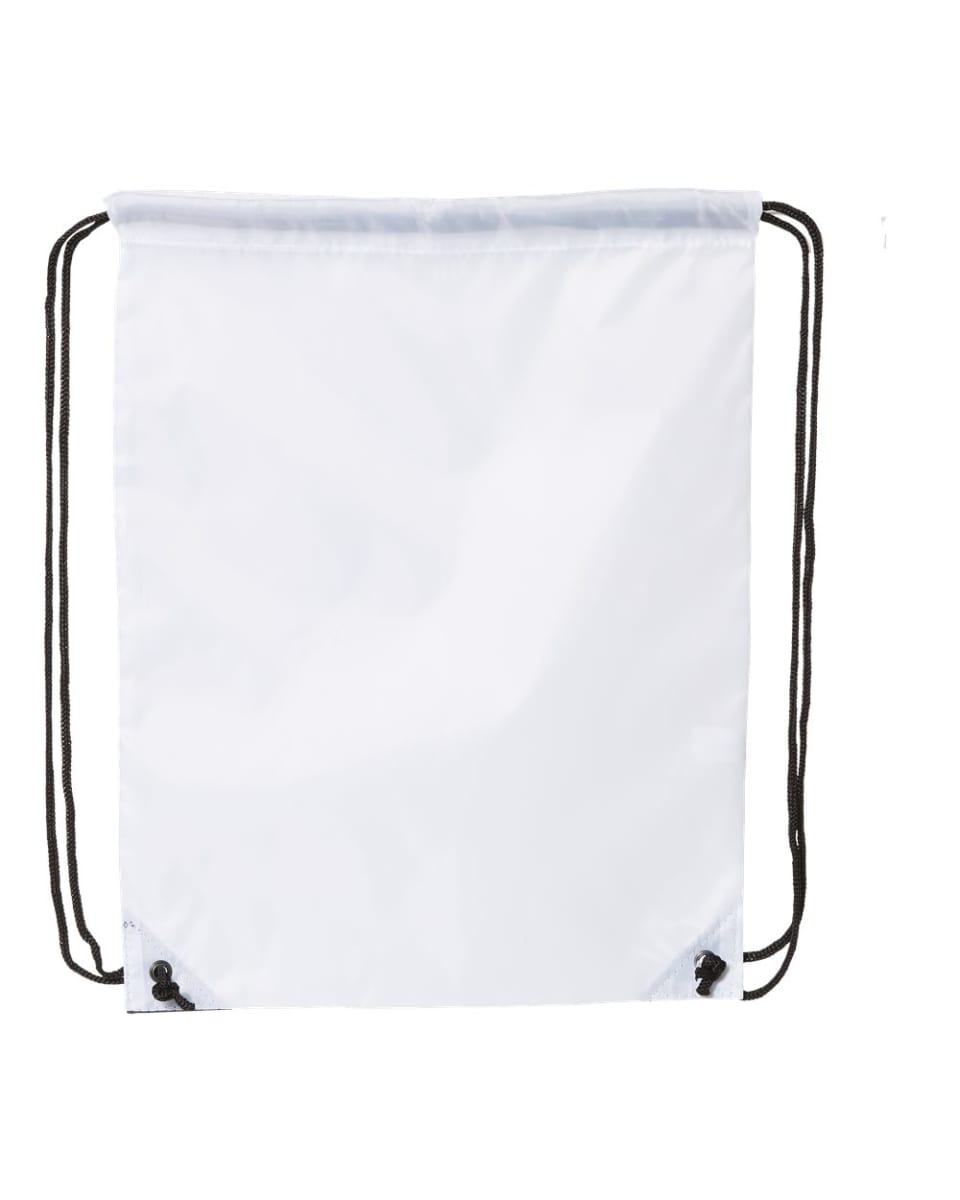 Morral Mochila Bolsa Tela Sublimar 32x42 cm. Blanco4