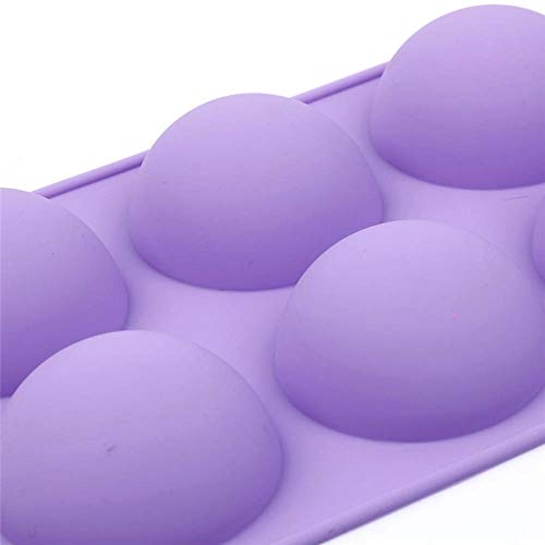 Molde Semi Esferas 7 cm. 6 Cavidades Silicona6