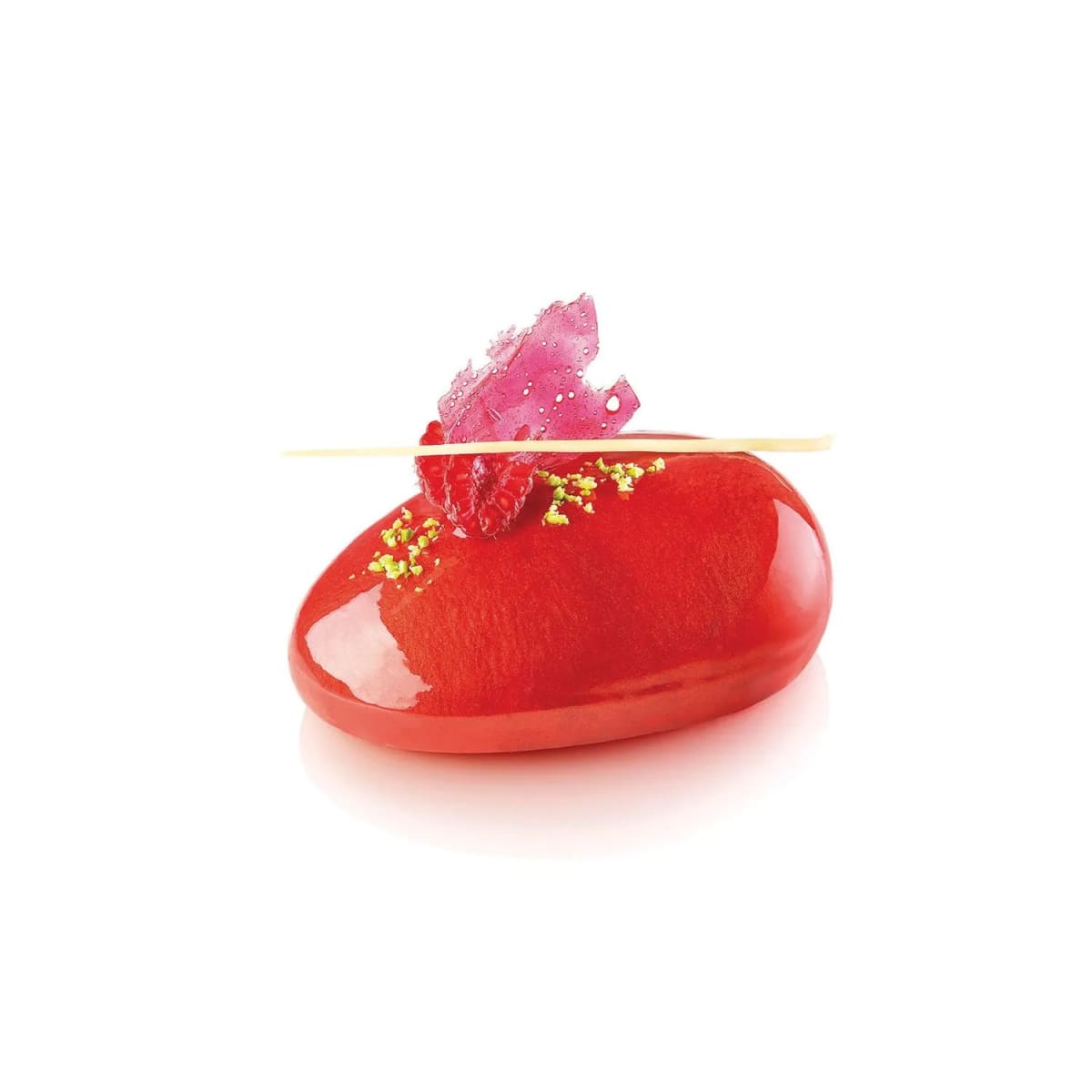 Molde Pastel Ovalado 19 cm. Silicona4