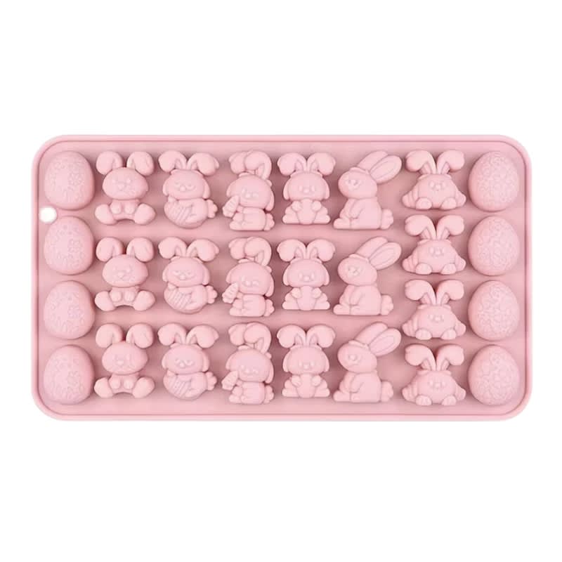 Molde Huevos y Conejos 27 Cavidades Silicona 0