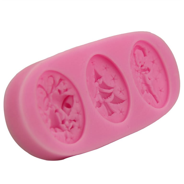 Molde Fondant 3 Monedas Navidad Silicona4