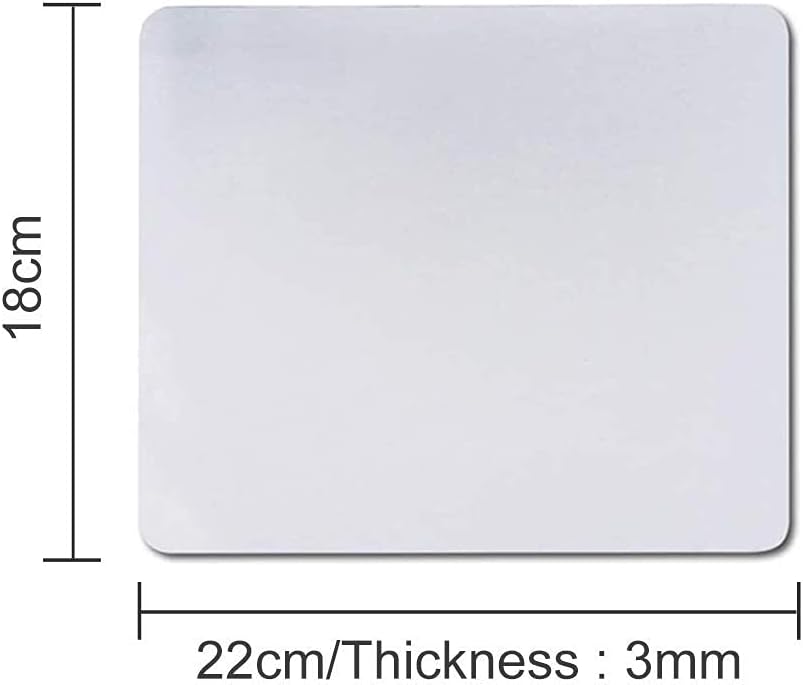 Mouse Pad para Sublimar 3mm. 18x22 cm.10