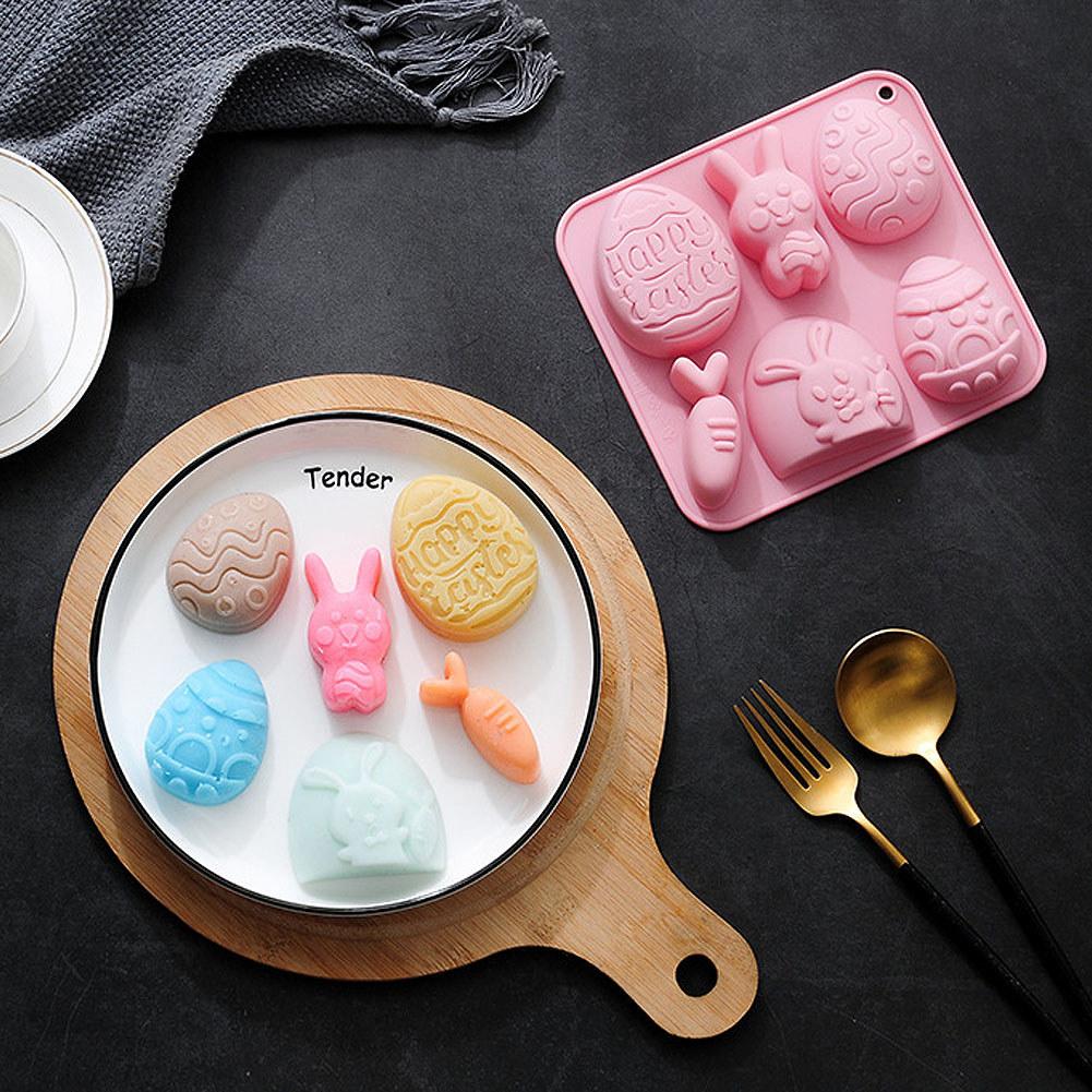 Molde Silicona Pascua N°1 6 Cavidades3