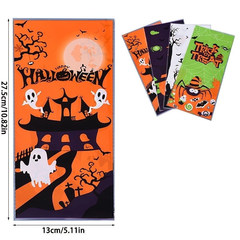Set Bolsas Celofán Halloween N°2 - 12 Unidades7