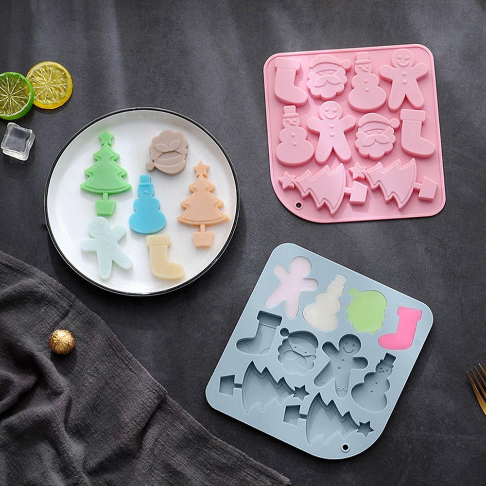 Molde Silicona 10 Figuras de Navidad5