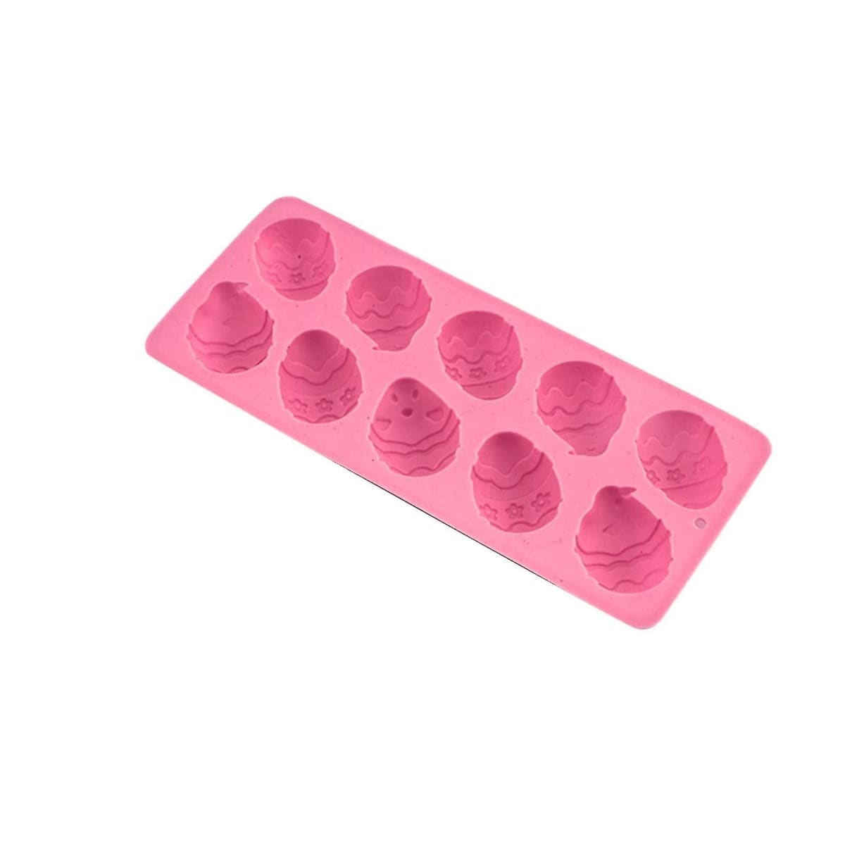 Molde Huevos Diseño 10 Cavidades Silicona2