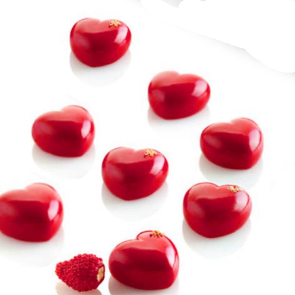 Molde Chocolate Corazones 35 Cavidades Silicona5