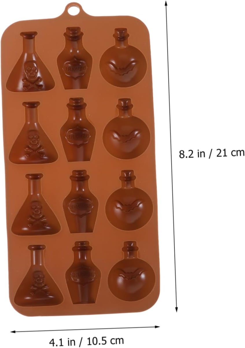 Molde Chocolate Silicona Pócimas y Brebajes4