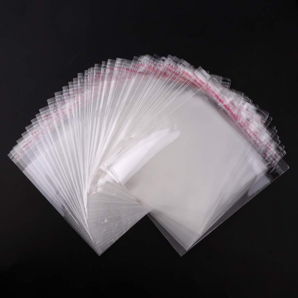 Bolsas Polipropileno Transparente con Adhesivo 100 Unidades3