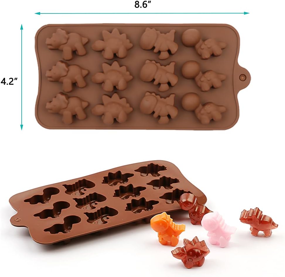 Molde Chocolate Dinosaurio Silicona4