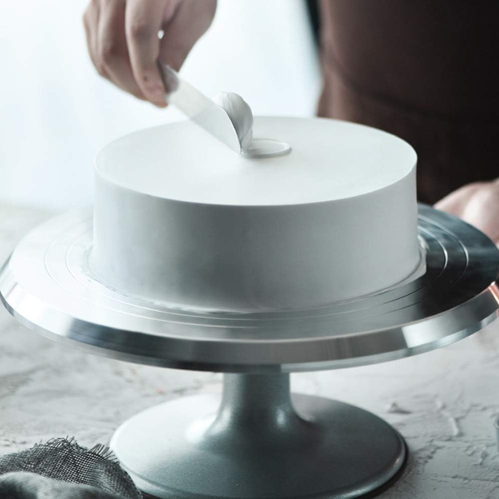 Base Giratoria para Tortas 30 cm. Aluminio4