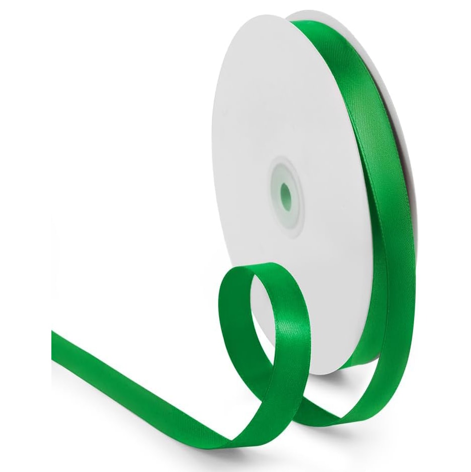 Cinta de Tela para Lazo Liso Verde 5 mts.1