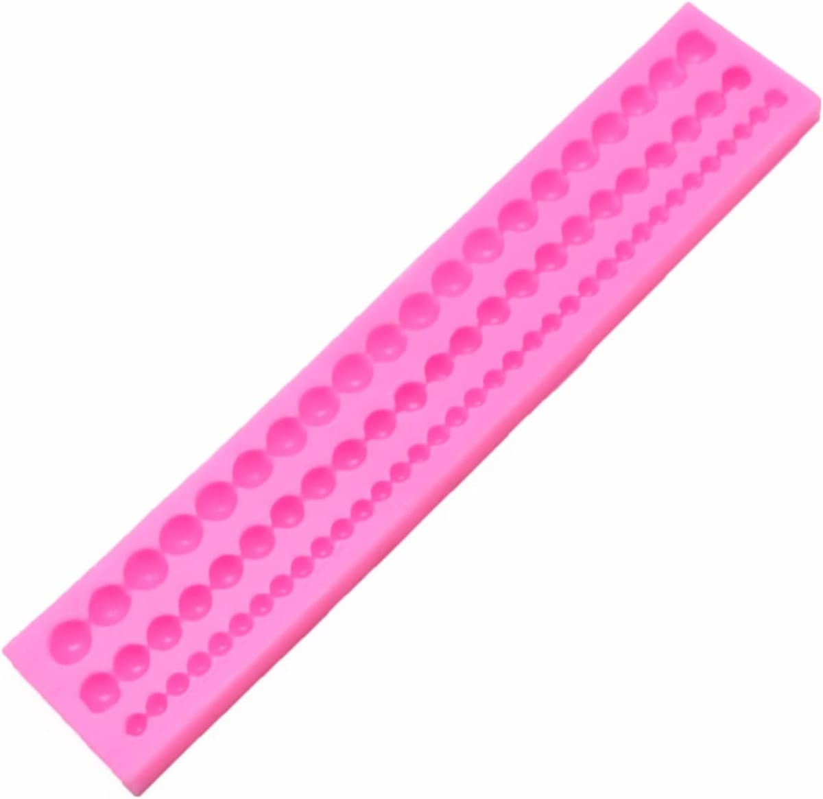 Molde Fondant Perlas Silicona2