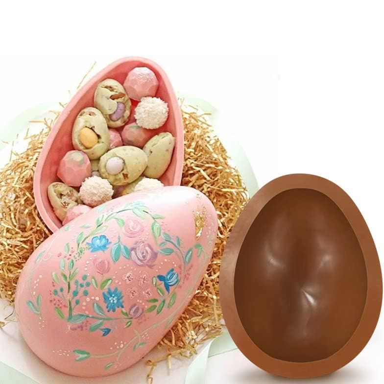 Molde Chocolate Silicona Huevo Liso 15,5 cm.3