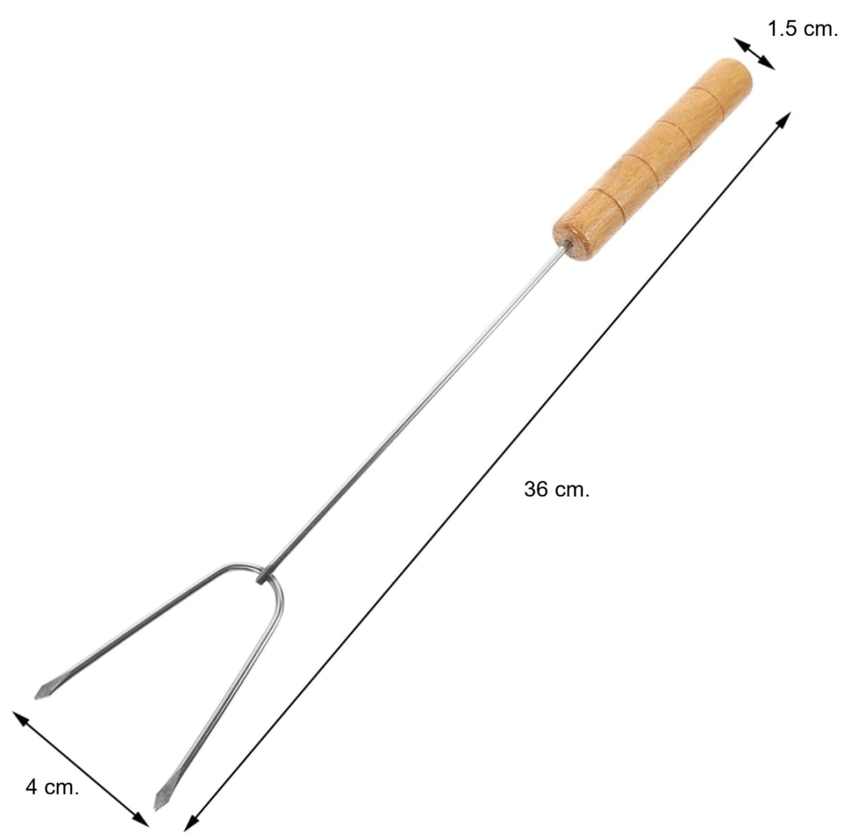 Tenedor para Baño Chocolatería 36 cm.3