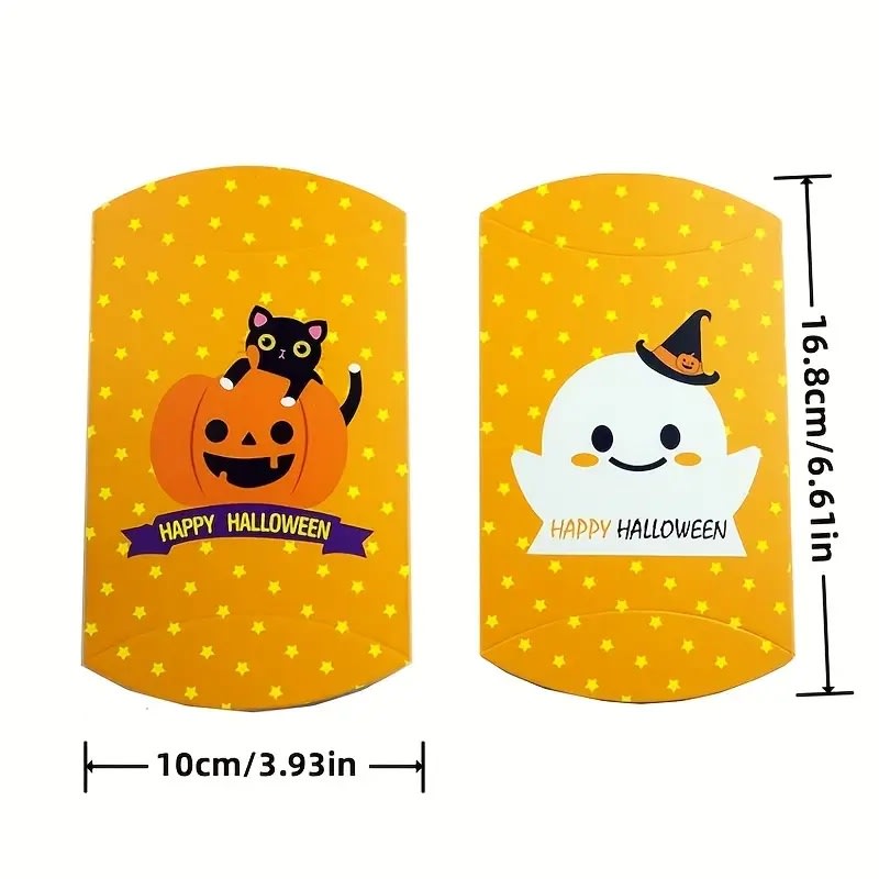 Set Cajas Dulces Halloween 14x9,5x2,7 cm. - 4 Unidades6
