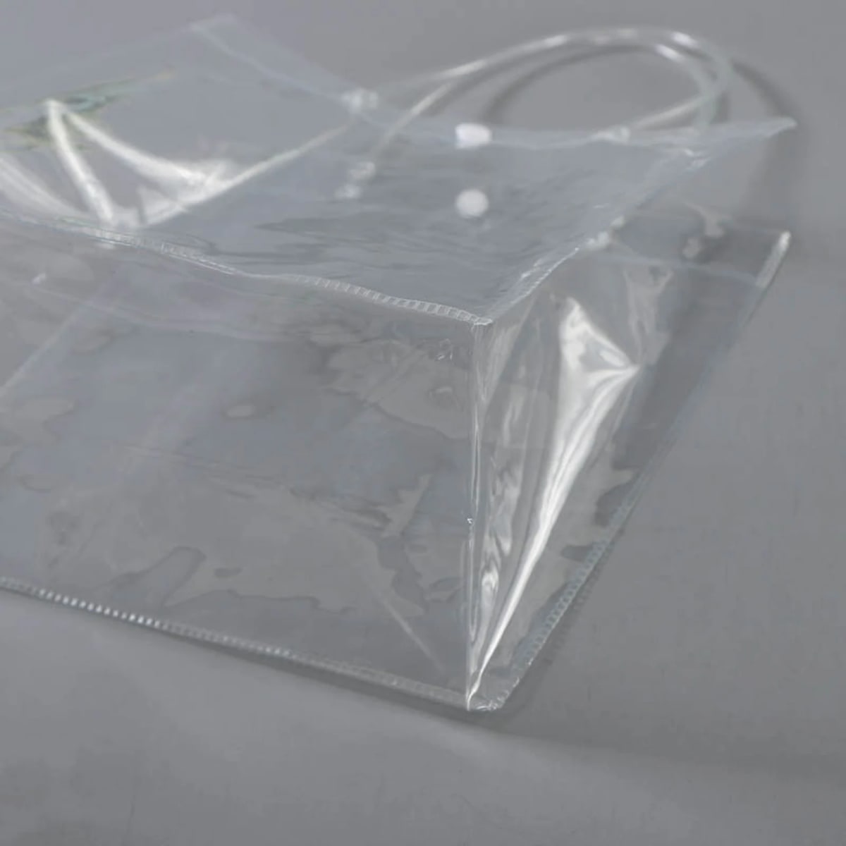 Bolsas Pvc Transparente Con Asa 26x20x8 Cm. 5 Unidades8