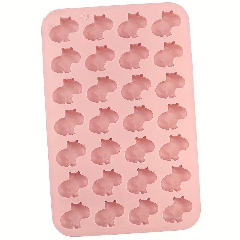 Molde Mini Capibaras 28 Cavidades Silicona4