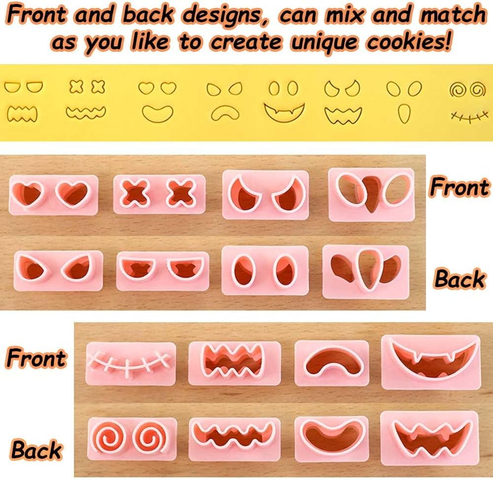 Set Cortador Marcador Fantasmas para Armar Plástico3