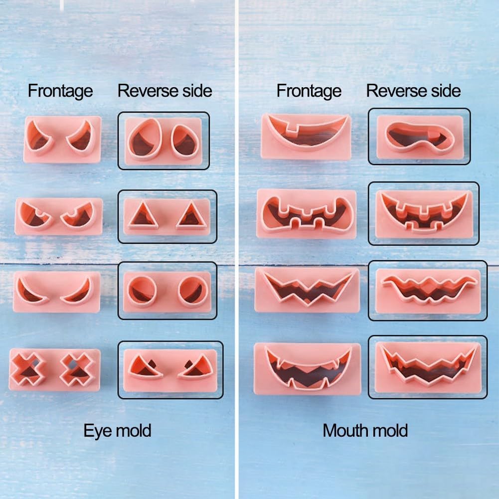 Set Cortador Marcador Calabaza para Armar Plástico3