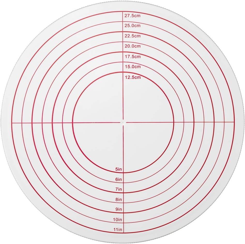 Base Giratoria para Tortas con Freno 30 cm.4
