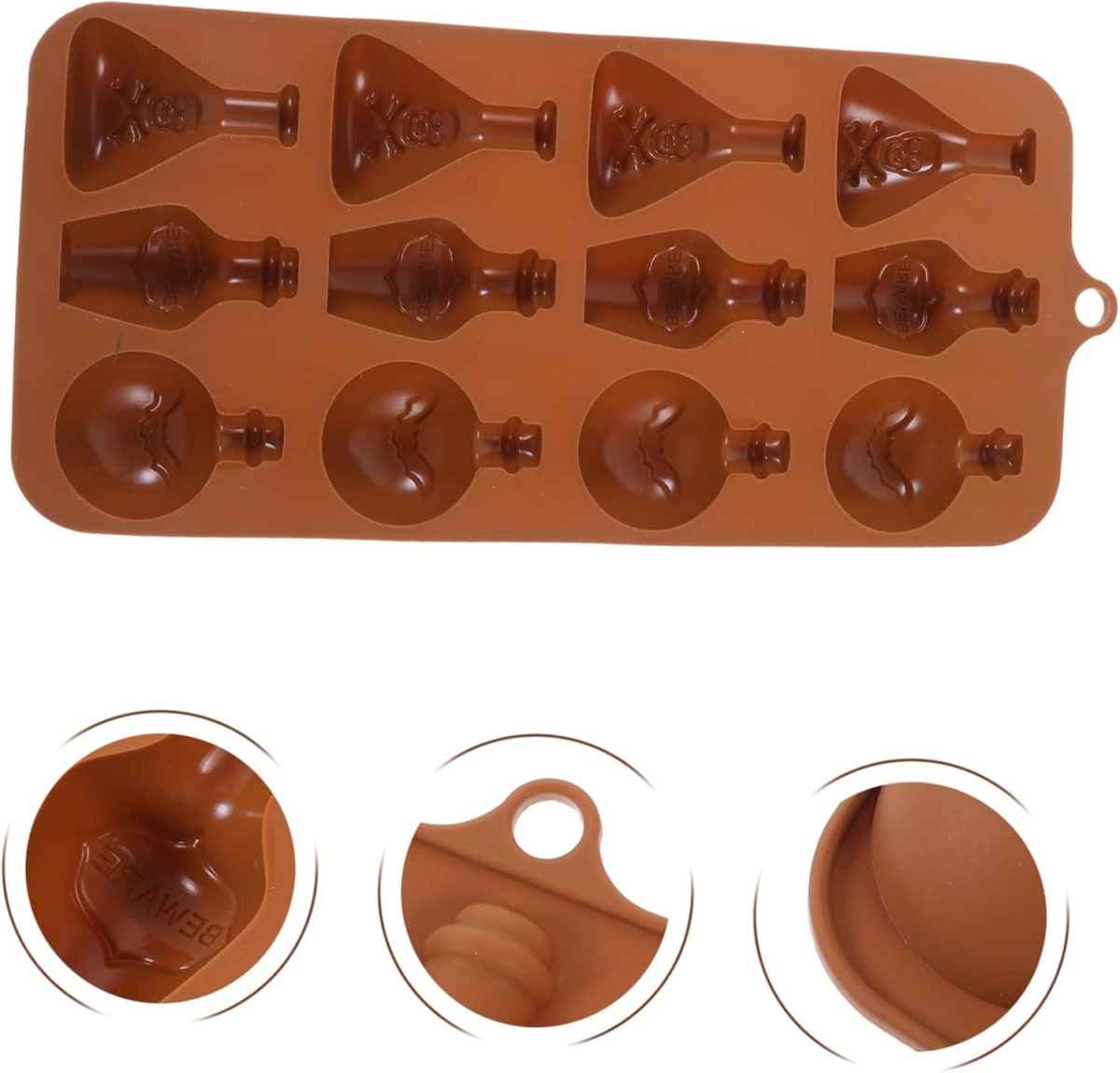 Molde Chocolate Silicona Pócimas y Brebajes2