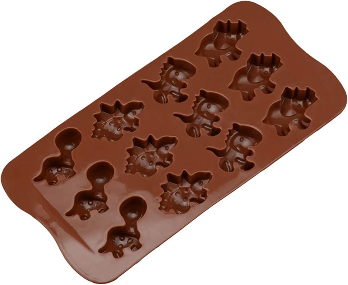 Molde Chocolate Dinosaurio Silicona5