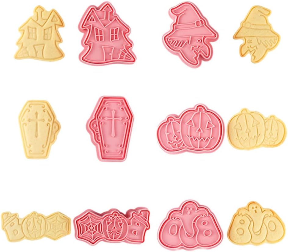 Set Cortador Marcador Halloween N°4 - 6 Diseños3