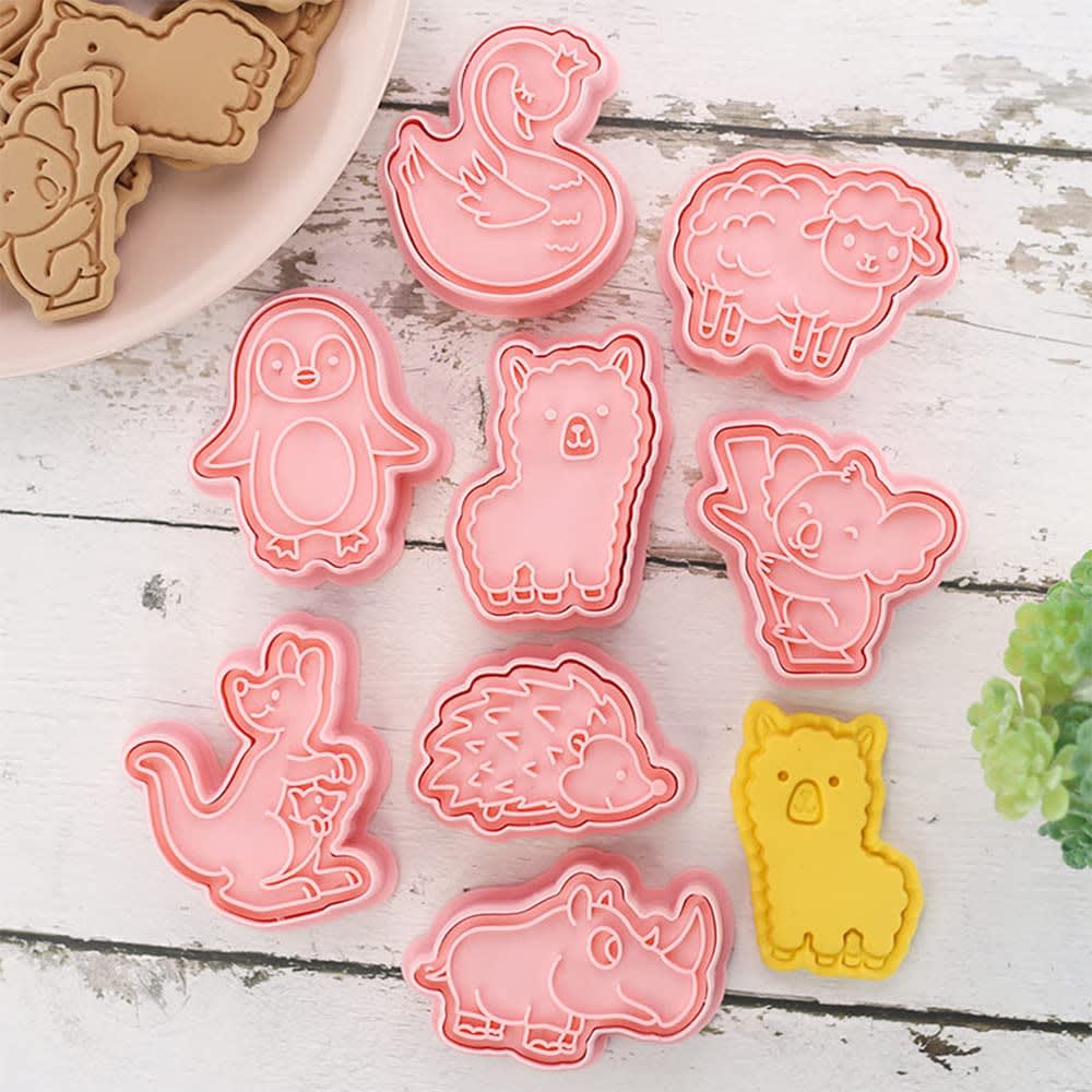 Set Cortador Marcador Animales N°5 - 8 Diseños5