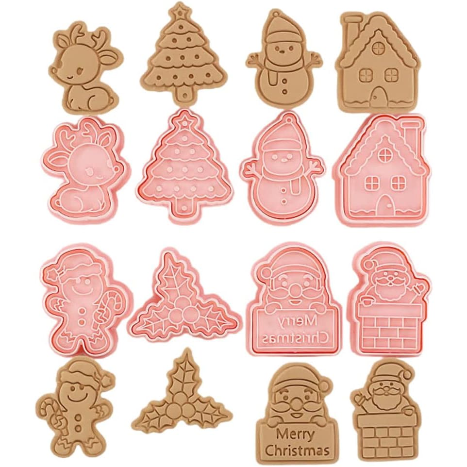 Set Cortador Marcador Navidad N°7 - 8 Diseños 0