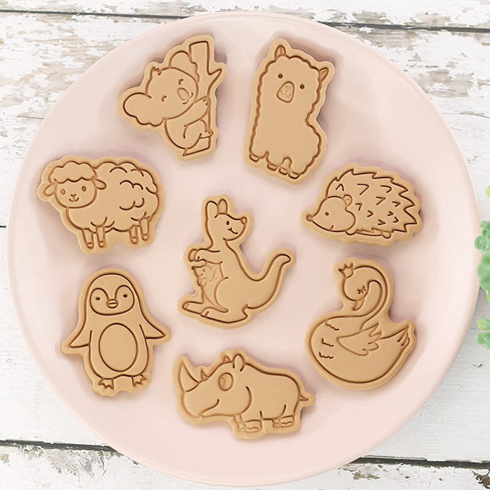 Set Cortador Marcador Animales N°5 - 8 Diseños3