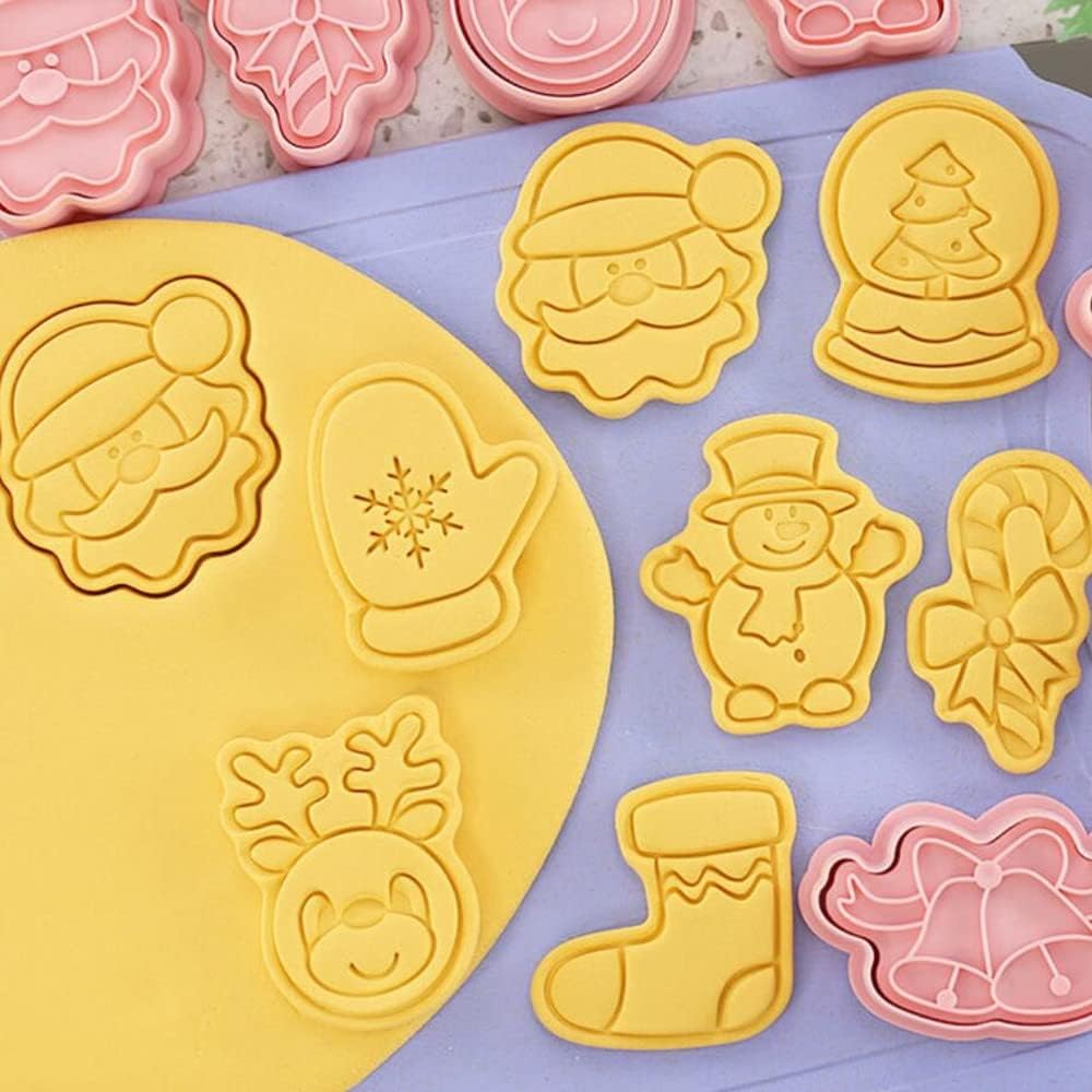 Set Cortador Marcador Navidad N°4 8 Diseños4