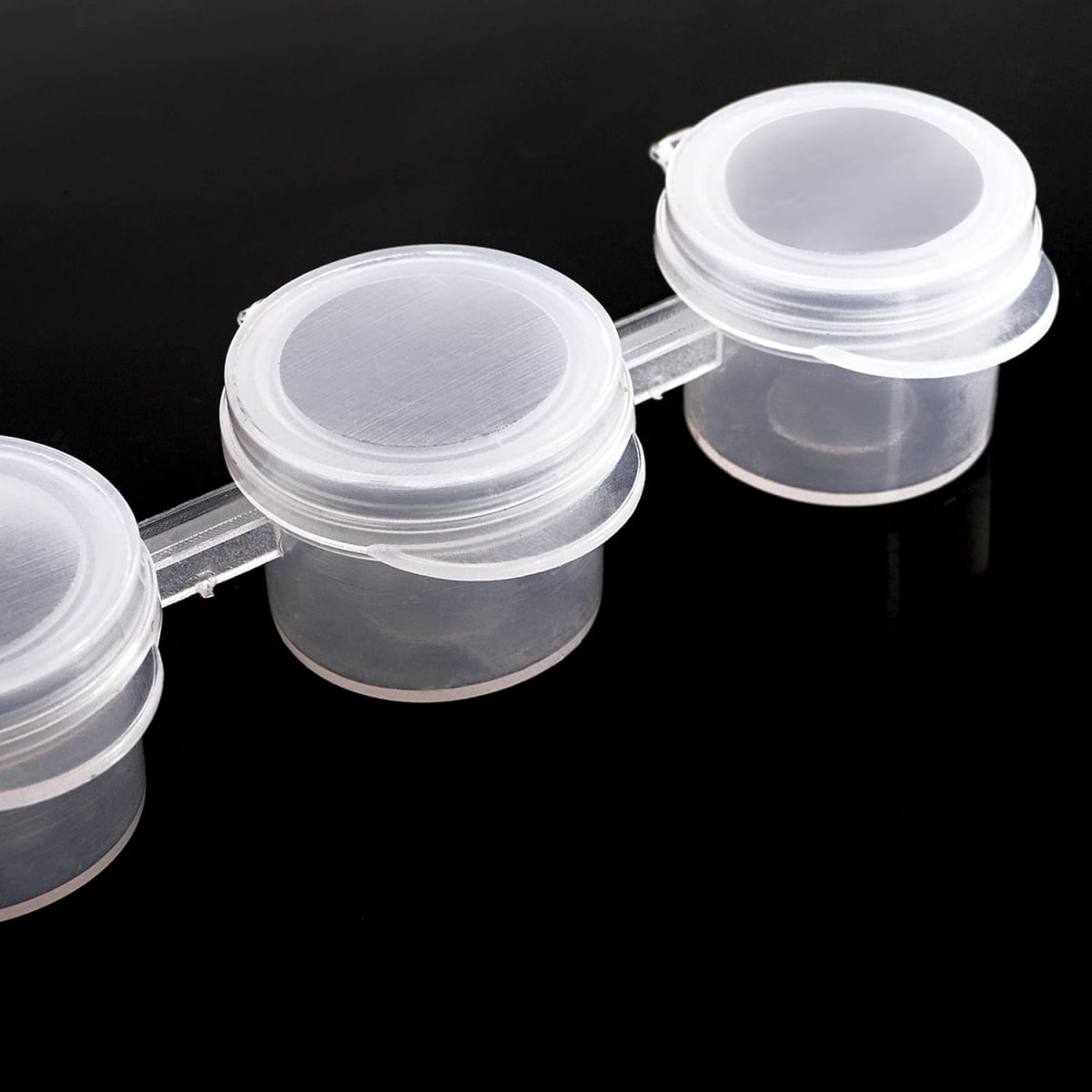 Set Tiras Potes Frascos Con Pincel Para Pintura 2 ml. 10 Unidades6