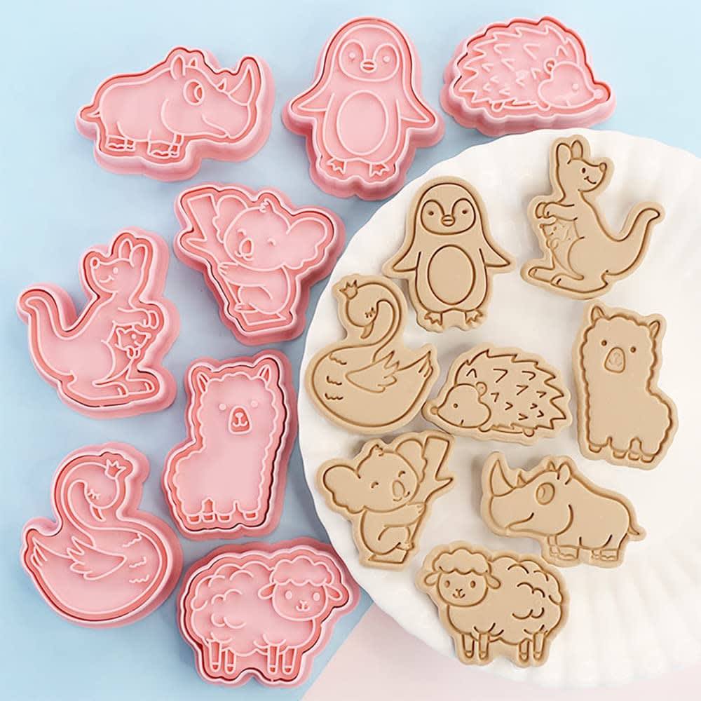 Set Cortador Marcador Animales N°5 - 8 Diseños2