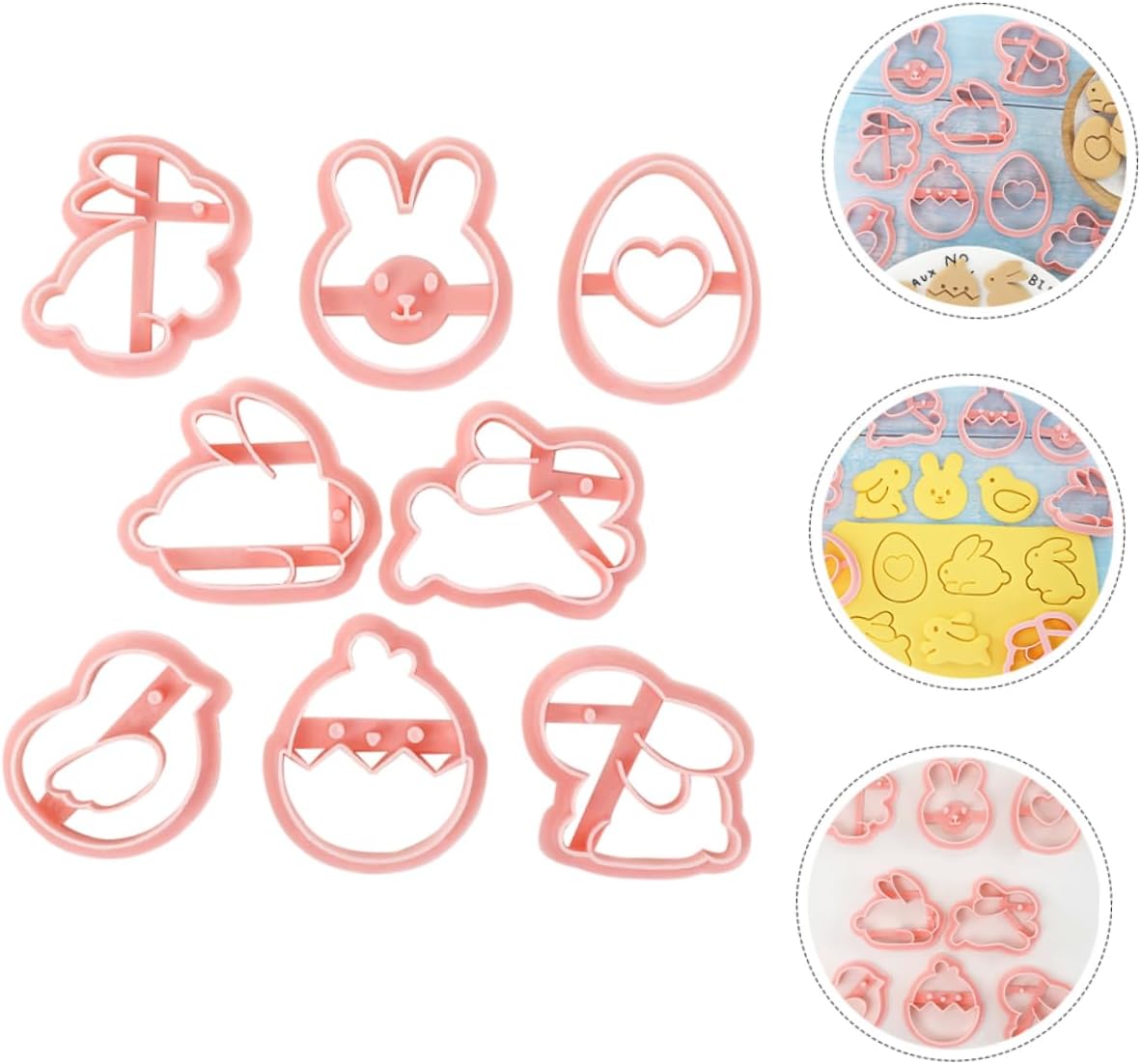 Set Cortador Pascua 8 Piezas Plástico 0