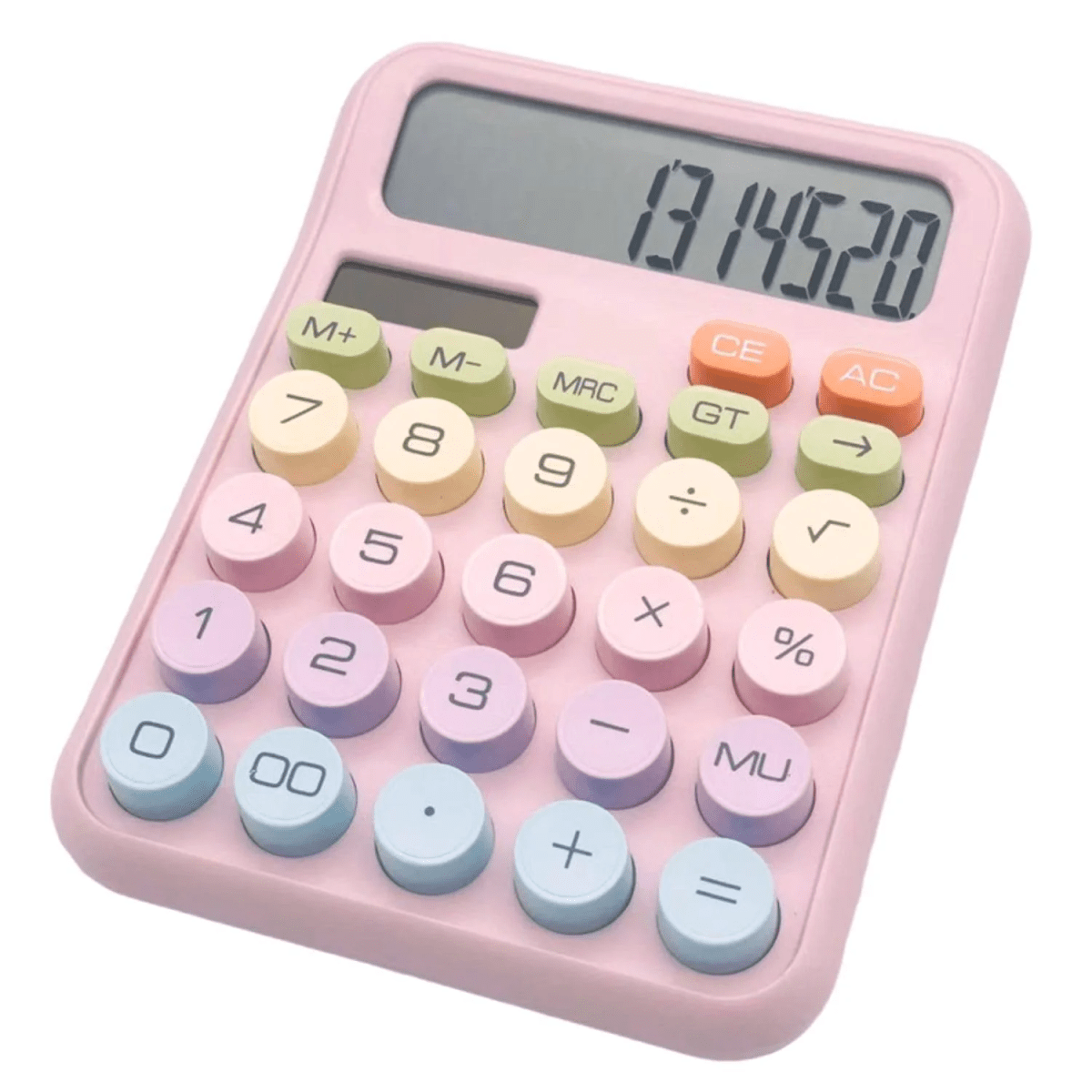 Calculadora De Escritorio Colores Pastel Dx-8181