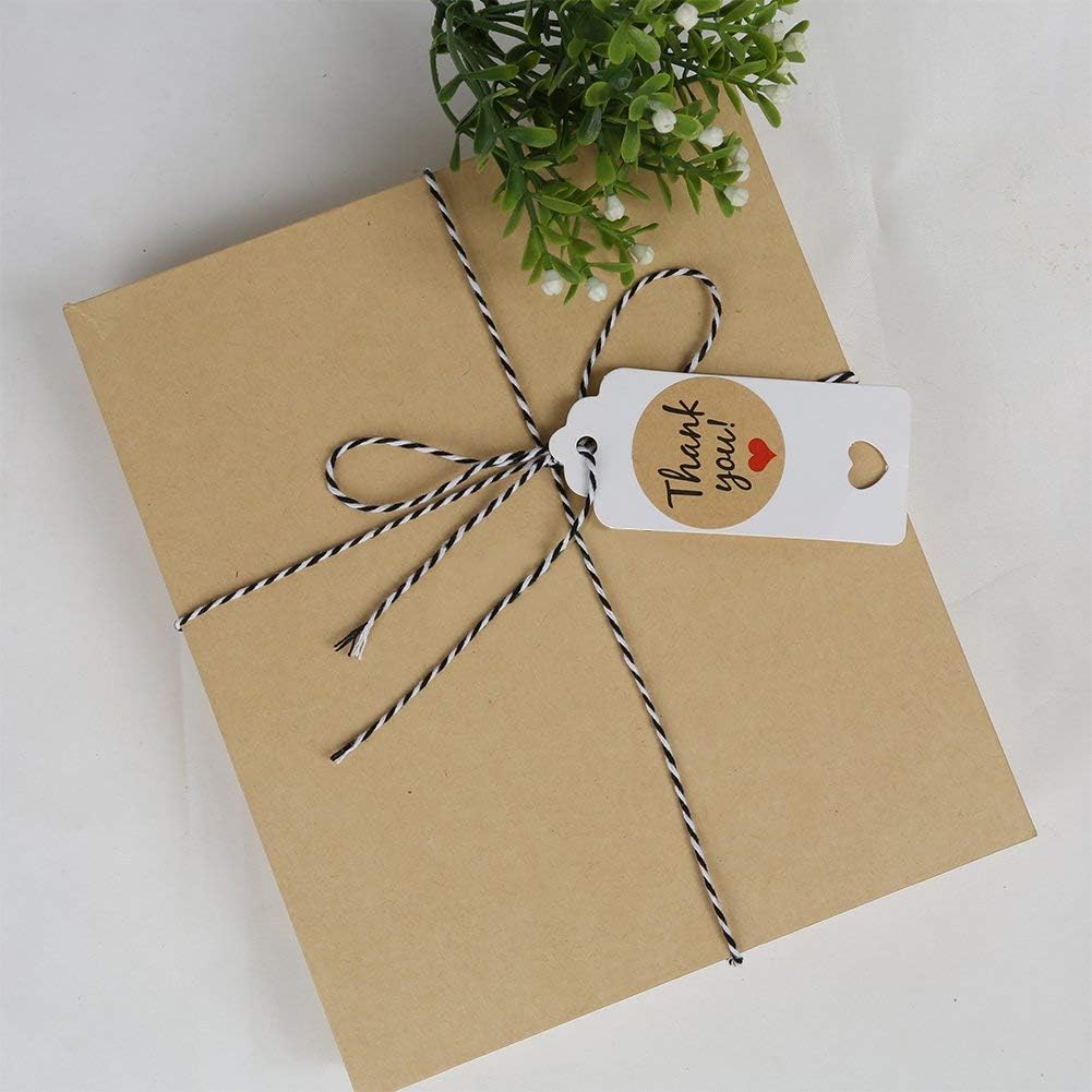 Cordón de Algodón Negro-Blanco 100 mts.1