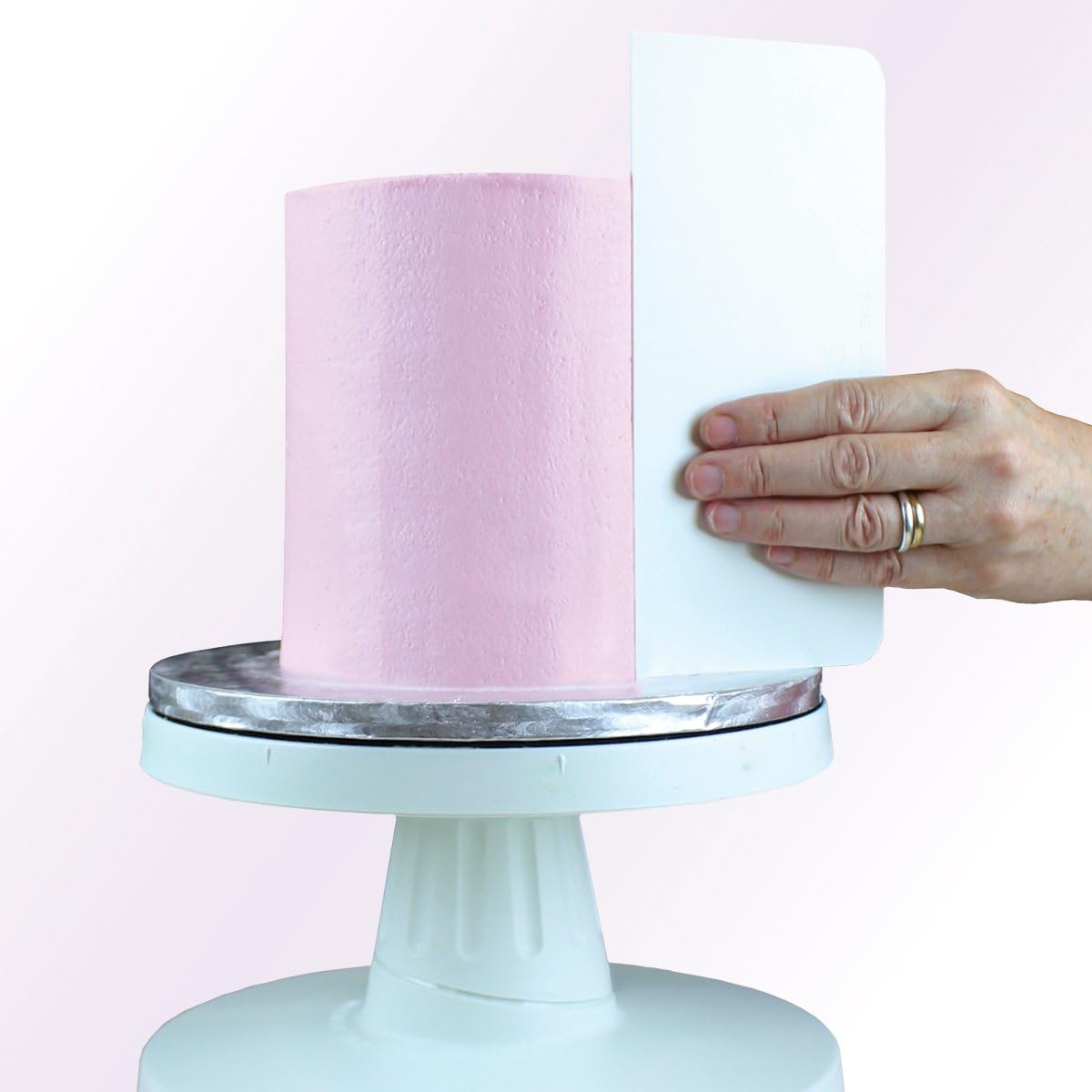 Scraper Liso 25 cm. Blanco Plástico2