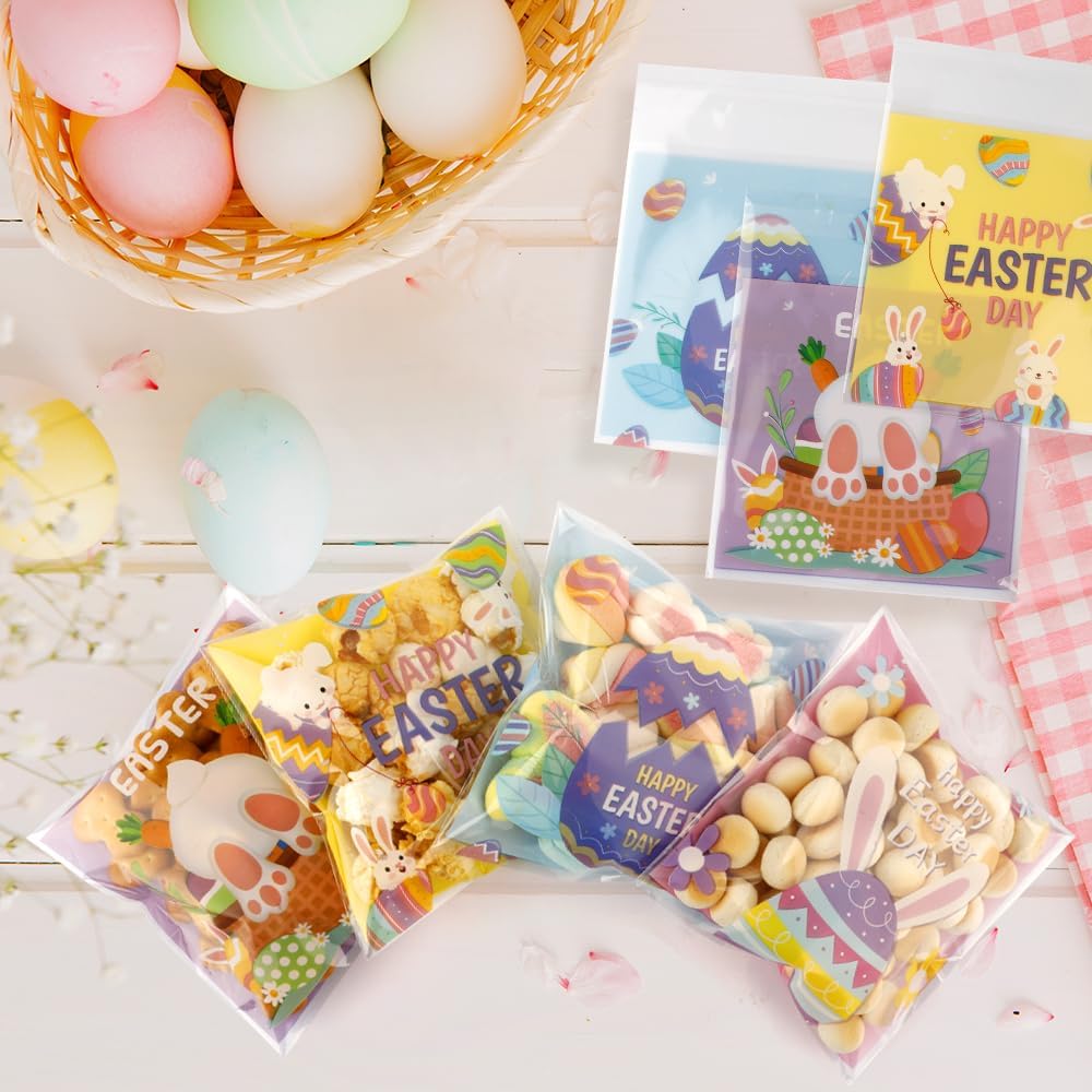 Bolsa Celofán Pascua N°1 10x10 con Adhesivo - 100 Unidades2