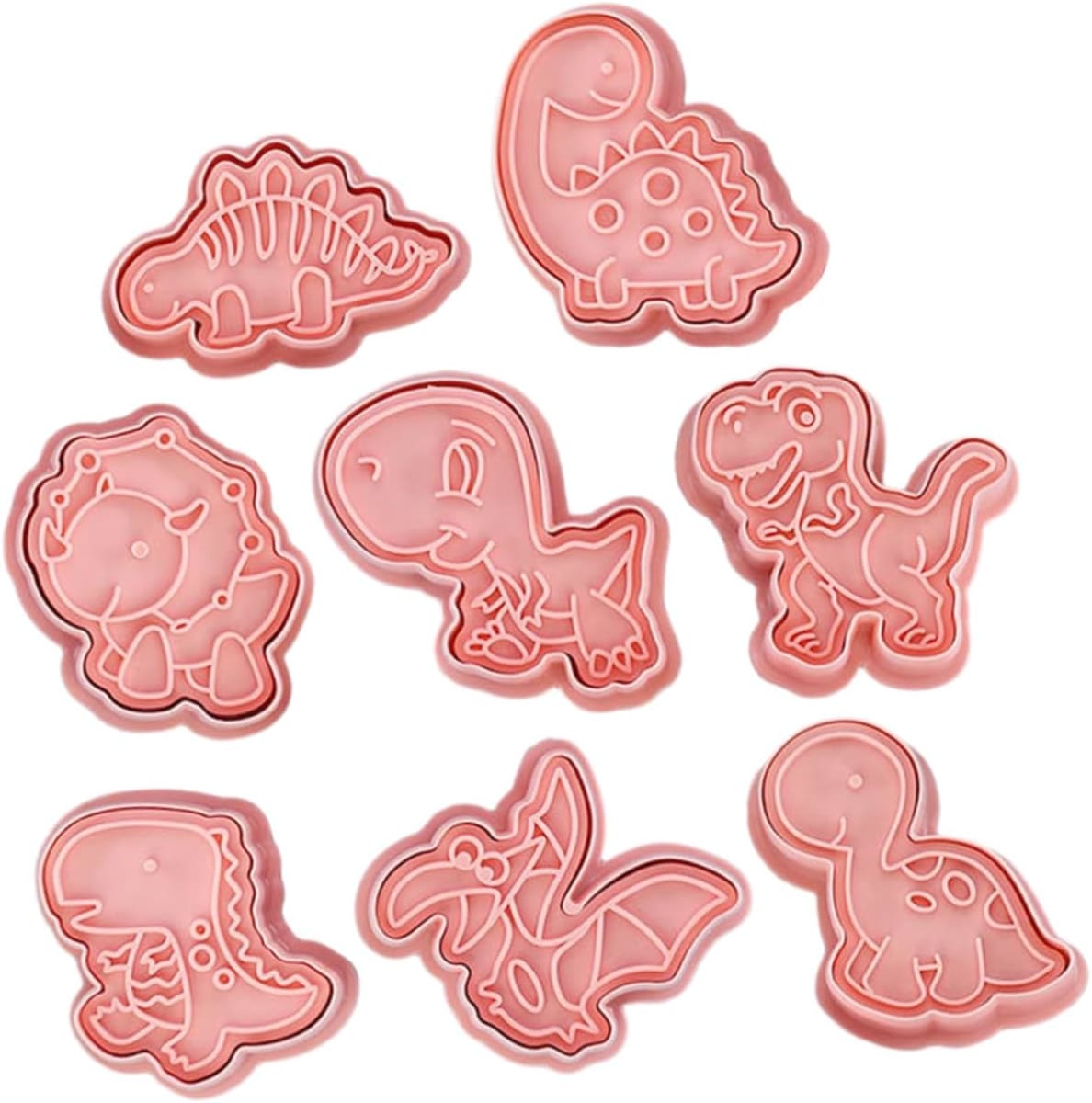 Set Cortador Marcador Dinosaurios N°2 - 8 Diseños6