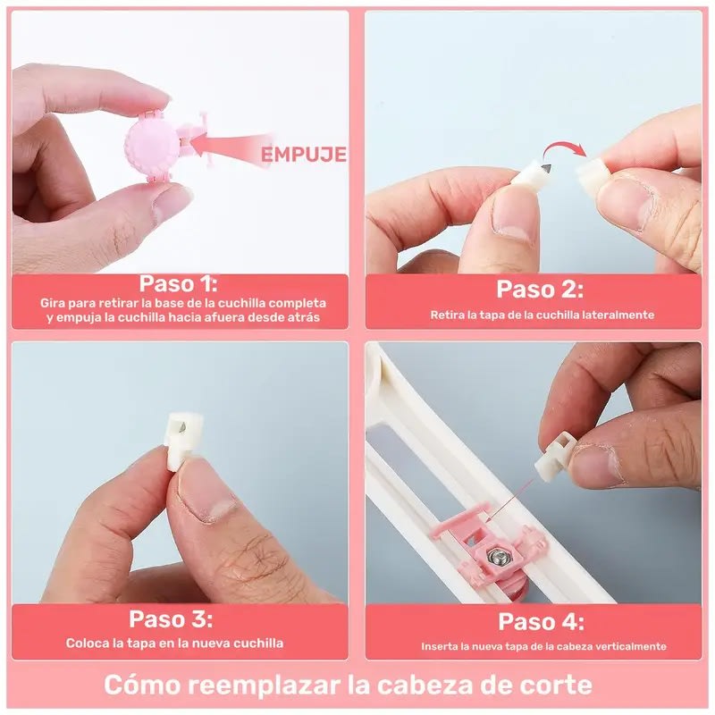 Cortador Circular Para Papel 10 A 32 Cm. Con Repuestos Kamei9