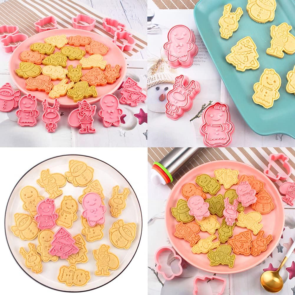 Set Cortador Marcador Navidad N°5 - 6 Diseños4